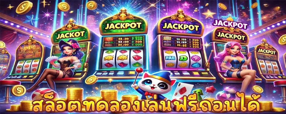 สล็อตทดลองเล่นฟรีถอนได้