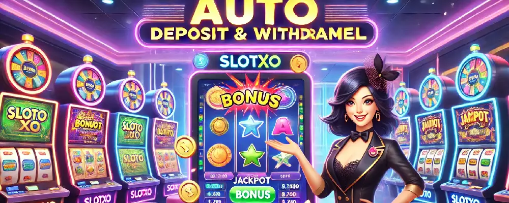 สล็อตXO ฝาก-ถอน ออโต้
