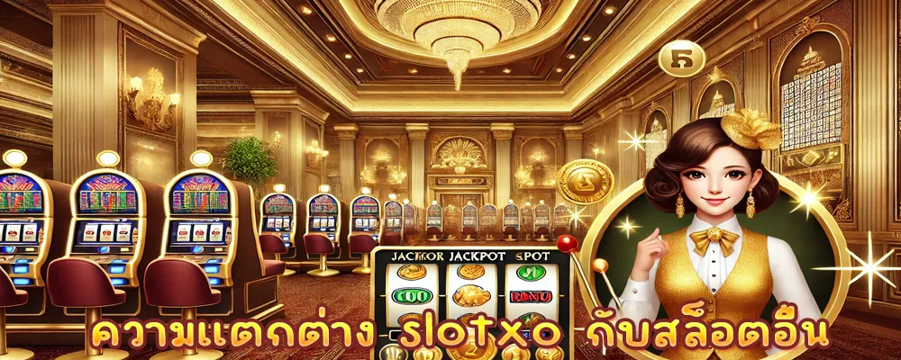 ความแตกต่าง slotxo กับสล็อตอื่น