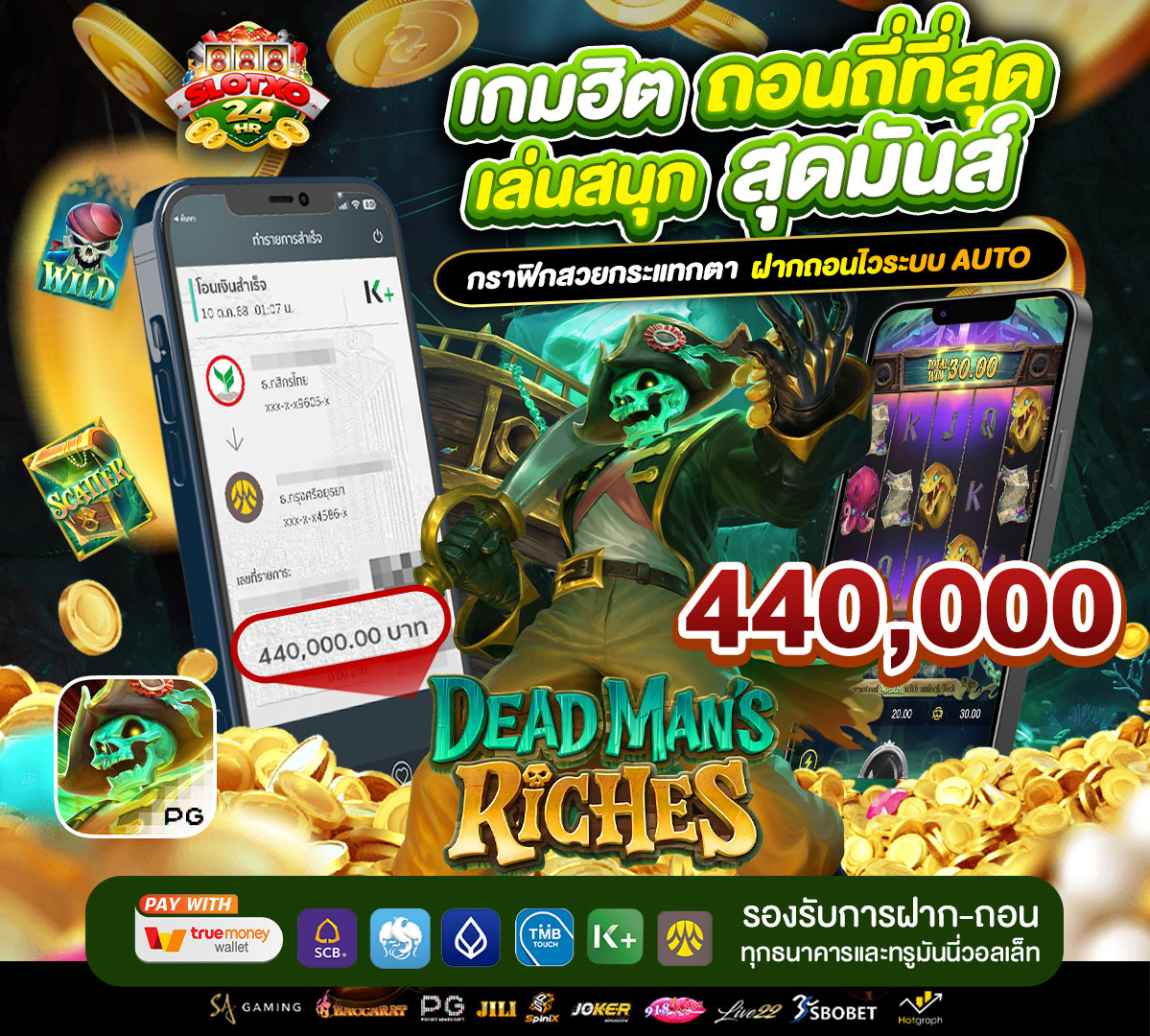 รูปแจ็คพอตเว็บslotXO