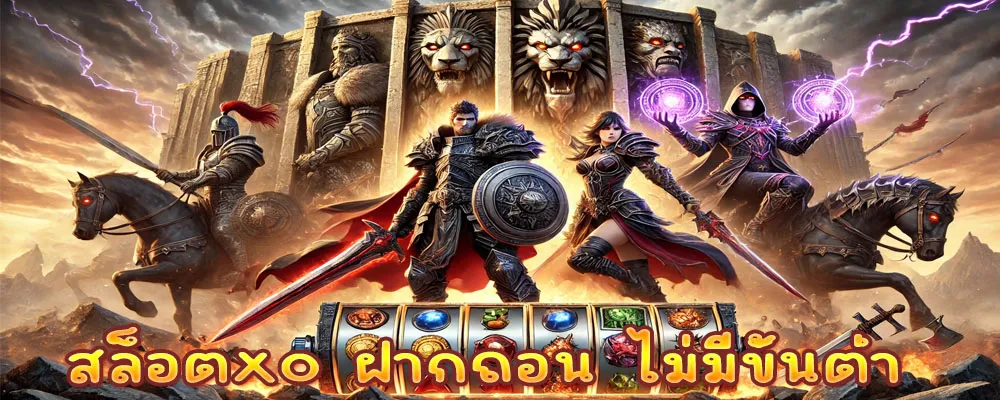 สล็อตxo ฝากถอน ไม่มีขั้นต่ำ